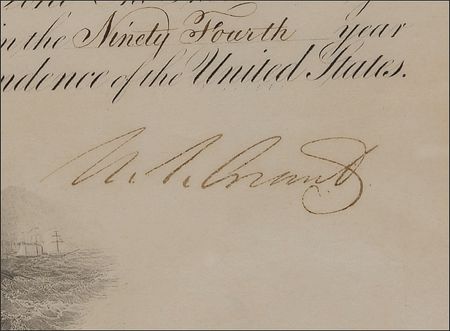 Lot #66 U. S. Grant Signed Document - Image 2