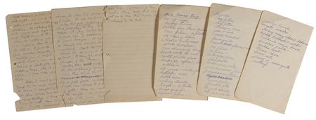Lot #577 Zane Grey: Exceptionally unique collection of adventure notes and observations from the writer who immortalized the Old West - Image 1