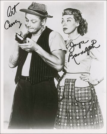 Lot #1124 The Honeymooners Signed Photographs - Image 1