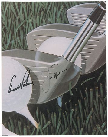 Lot #1529 Palmer, Nicklaus, and Watson Signed Photographs - Image 1