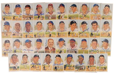 Lot #1341 Baseball Hall of Famers Perez-Steele Cards - Image 2