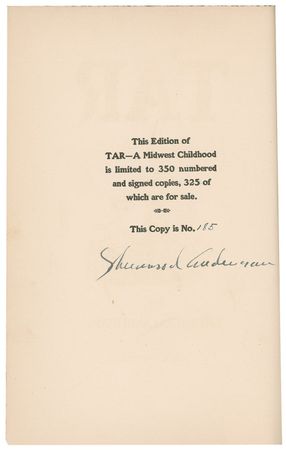 Lot #536 Sherwood Anderson - Image 1