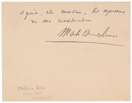 Lot #643 Matilda Serao - Image 2