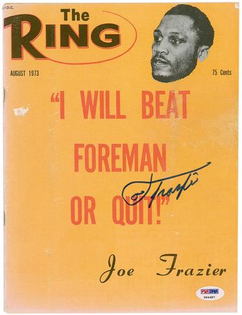 Lot #1404 Joe Frazier Magazines - Image 1