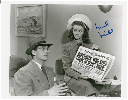 Lot #1281 Superman: Neill and Coates Signed Photographs - Image 2
