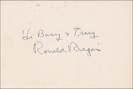Lot #120 Ronald Reagan Ticket - Image 1