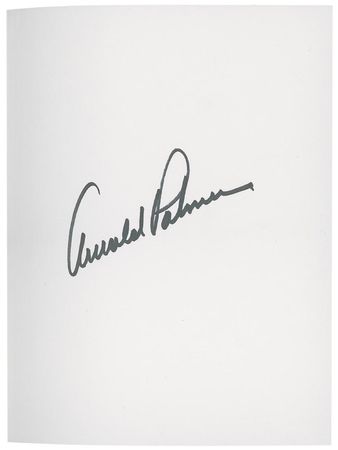 Lot #1528 Arnold Palmer Book - Image 1