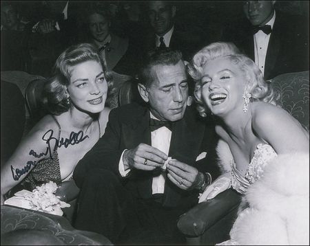 Lot #965 Lauren Bacall Signed Photographs - Image 1