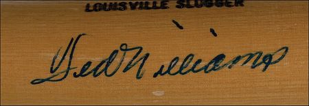 Lot #1590 Ted Williams Baseball Bat - Image 2
