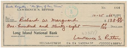 Lot #1498 Rube Marquard Group Lot - Image 1