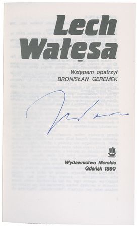 Lot #375 Lech Walesa - Image 1