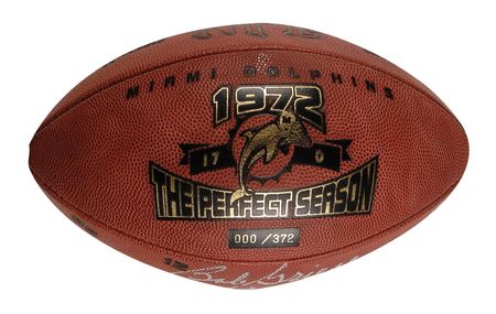 Lot #1503 Miami Dolphins Football - Image 2