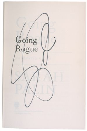 Lot #332 Sarah Palin Book - Image 1