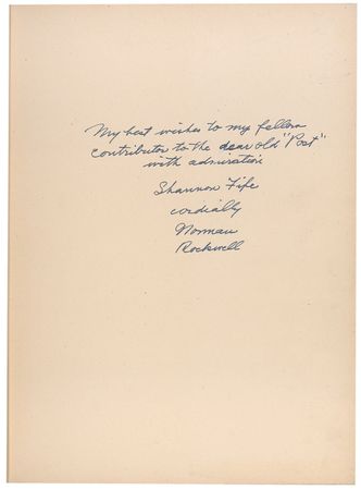 Lot #633 Norman Rockwell Book - Image 1