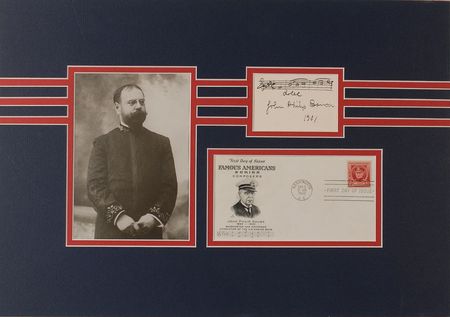 Lot #902 John Philip Sousa: Desirable musical quote from The March King - Image 1