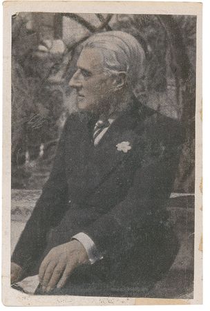 Lot #712 Maurice Ravel Signature - Image 1