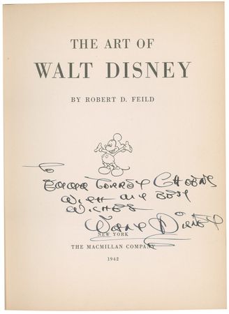 Lot #679 Walt Disney: Disney presents a volume of his comprehensive animation study - Image 1