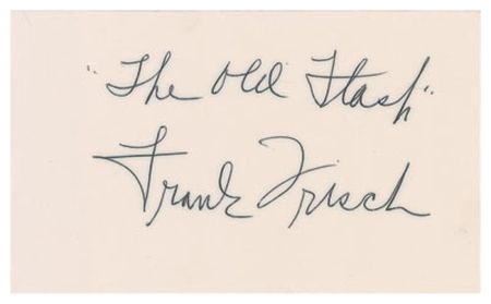 Lot #1410 Frank Frisch - Image 1