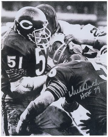 Lot #1365 Dick Butkus Signed Photographs - Image 2