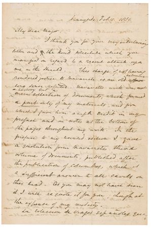 Lot #594 Washington Irving: 