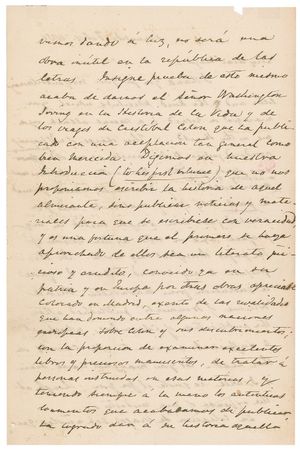 Lot #594 Washington Irving: 