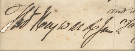 Lot #218 Declaration of Independence Heyward, Jr, Thomas Signature - Image 2