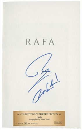 Lot #1509 Rafael Nadal Book - Image 1