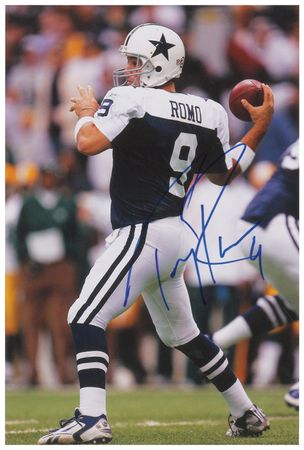 Lot #1543 Tony Romo Signed Photographs - Image 1