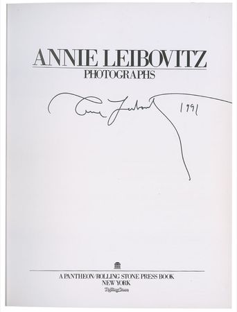 Lot #605 Annie Leibovitz - Image 1