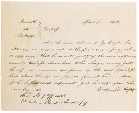 Lot #94 Abraham Lincoln - Image 1