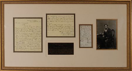 Lot #95 Abraham Lincoln: Lincoln approves the hiring of radical Republican Wade's nephew as the Battle of Antietem is fought to a Union victory in the single bloodiest day of the war - Image 1