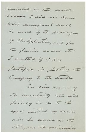 Lot #29 Grover Cleveland: Cleveland ponders a telegraph line to Gray Gables - Image 2
