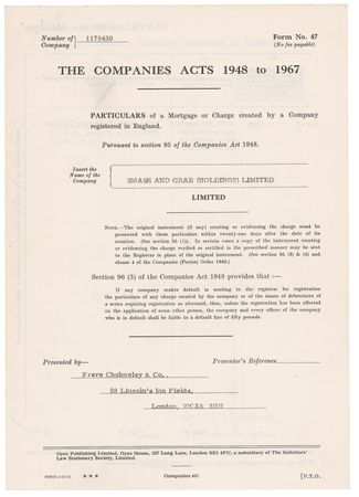 Lot #739 Beatles: George Harrison: Amidst a court verdict and album releases, ex-Beatle Harrison secures funding for a 1976 business venture - Image 1