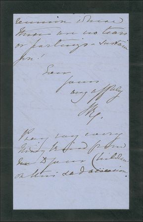 Lot #339 Queen Victoria: Victoria offers condolences for ?your irreparable loss!? during her own period of mourning - Image 4