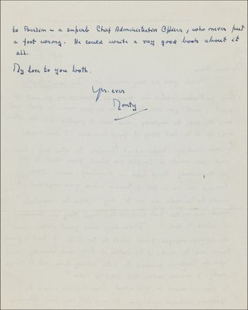 Lot #413 Montgomery of Alamein: “You landed me in a bit of trouble when you suggested it would be in order for me to say ‘splice the mainbrace’” - Image 2