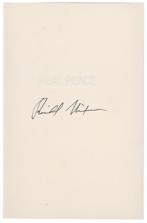 Lot #113 Richard Nixon Book - Image 1
