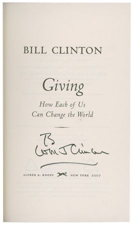 Lot #35 Bill Clinton Book - Image 1