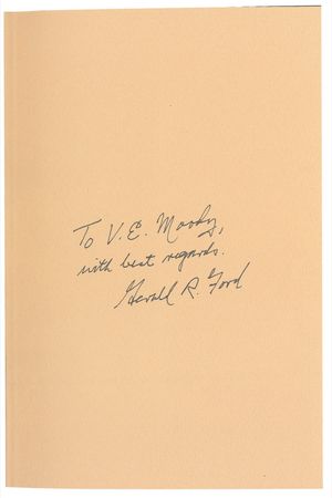 Lot #59 Gerald Ford Books - Image 1