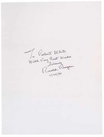 Lot #127 Ronald Reagan Book - Image 1