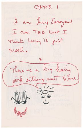 Lot #542 Ted Berrigan: Berringer pens a whimsical, one-of-a-kind romantic comedy - Image 3