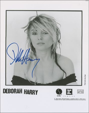 Lot #799 Debbie Harry Signed Photographs - Image 1