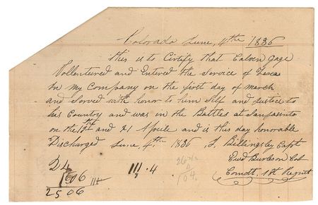 Lot #41 Edward Burleson - Image 2