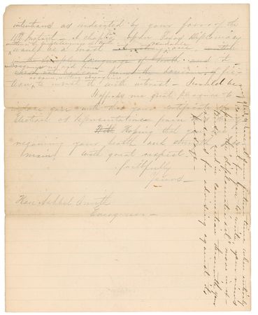 Lot #208 Ashbel Smith and Anson C. Jones - Image 7