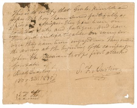 Lot #16 Stephen F. Austin