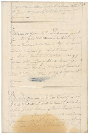 Lot #12 Antonio Lopez de Santa Anna - Image 2
