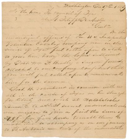 Lot #77 Texas Declaration of Independence Signers - Image 12
