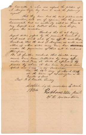 Lot #77 Texas Declaration of Independence Signers - Image 14