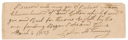 Lot #77 Texas Declaration of Independence Signers - Image 27