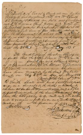 Lot #77 Texas Declaration of Independence Signers - Image 3