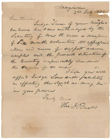 Lot #77 Texas Declaration of Independence Signers - Image 32